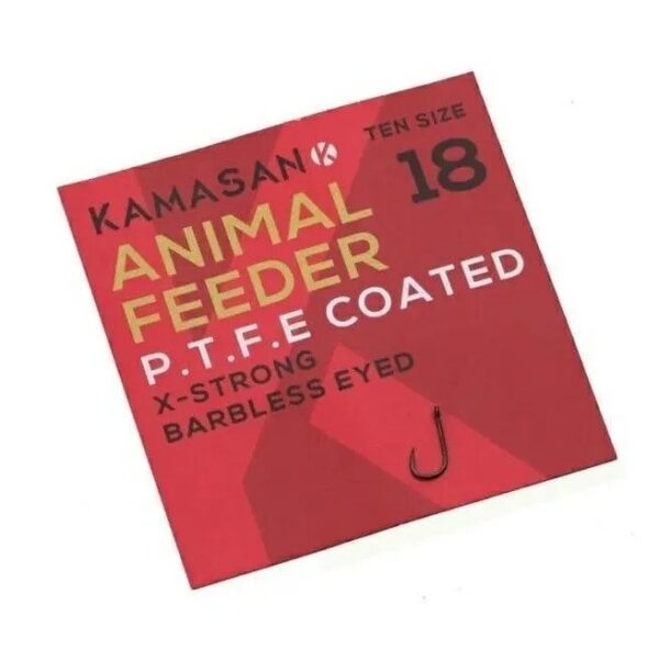 Amo Animal Feeder Eyed Barbless Kamasan 4fishing