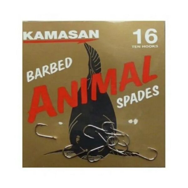 Amo Animal Hook Spade End Barbless Kamasan 4fishing